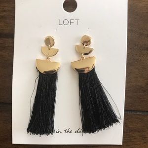 NWT Loft tassel earrings